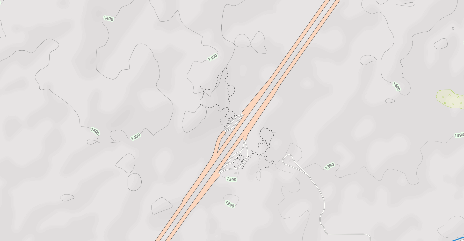 Hell's Half Acre Loop: Southbound