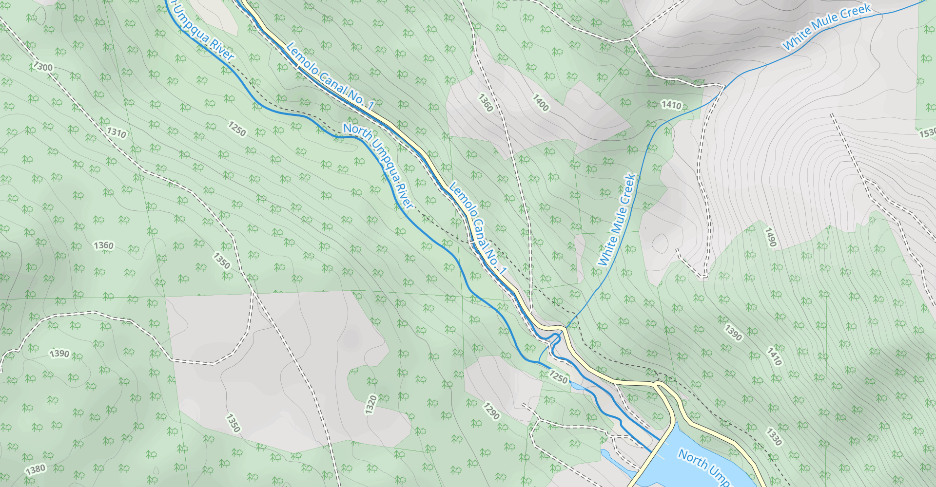 North Umpqua Trail: Lemolo Segment