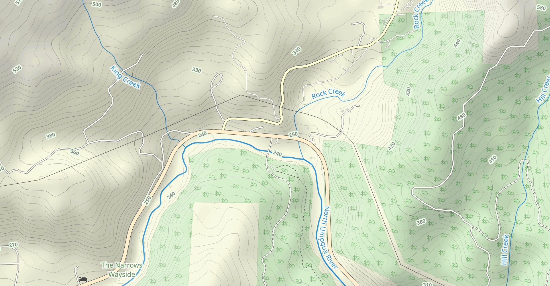 North Umpqua Trail: Tioga Segment