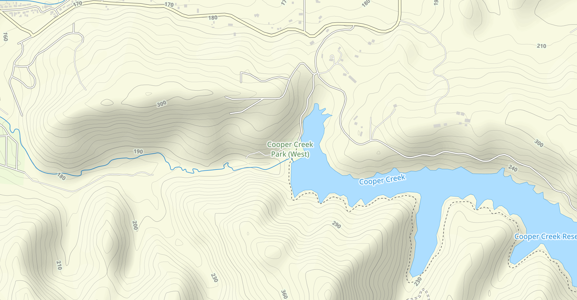 Cooper Creek Reservoir Trail