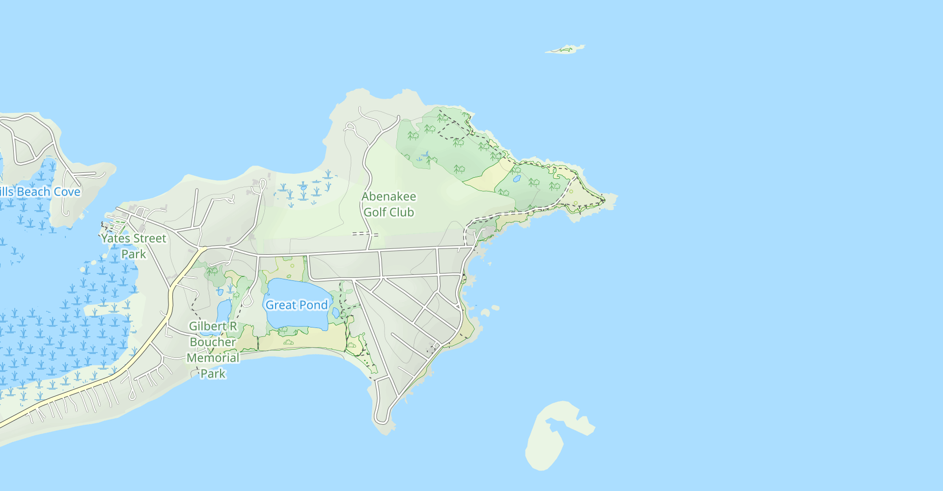 East Point Audubon Sanctuary Trail