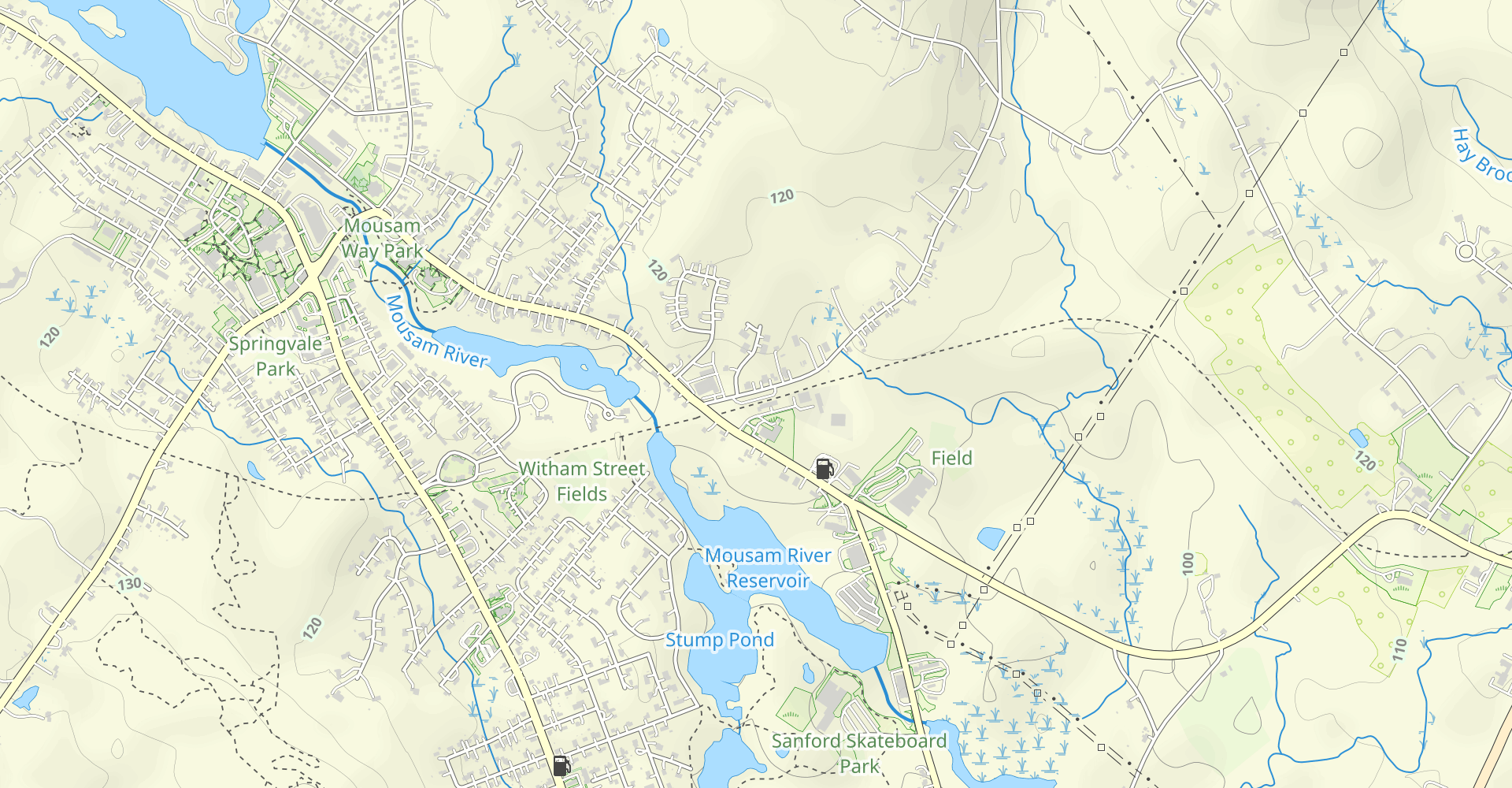 Sanford and Railroad Trail