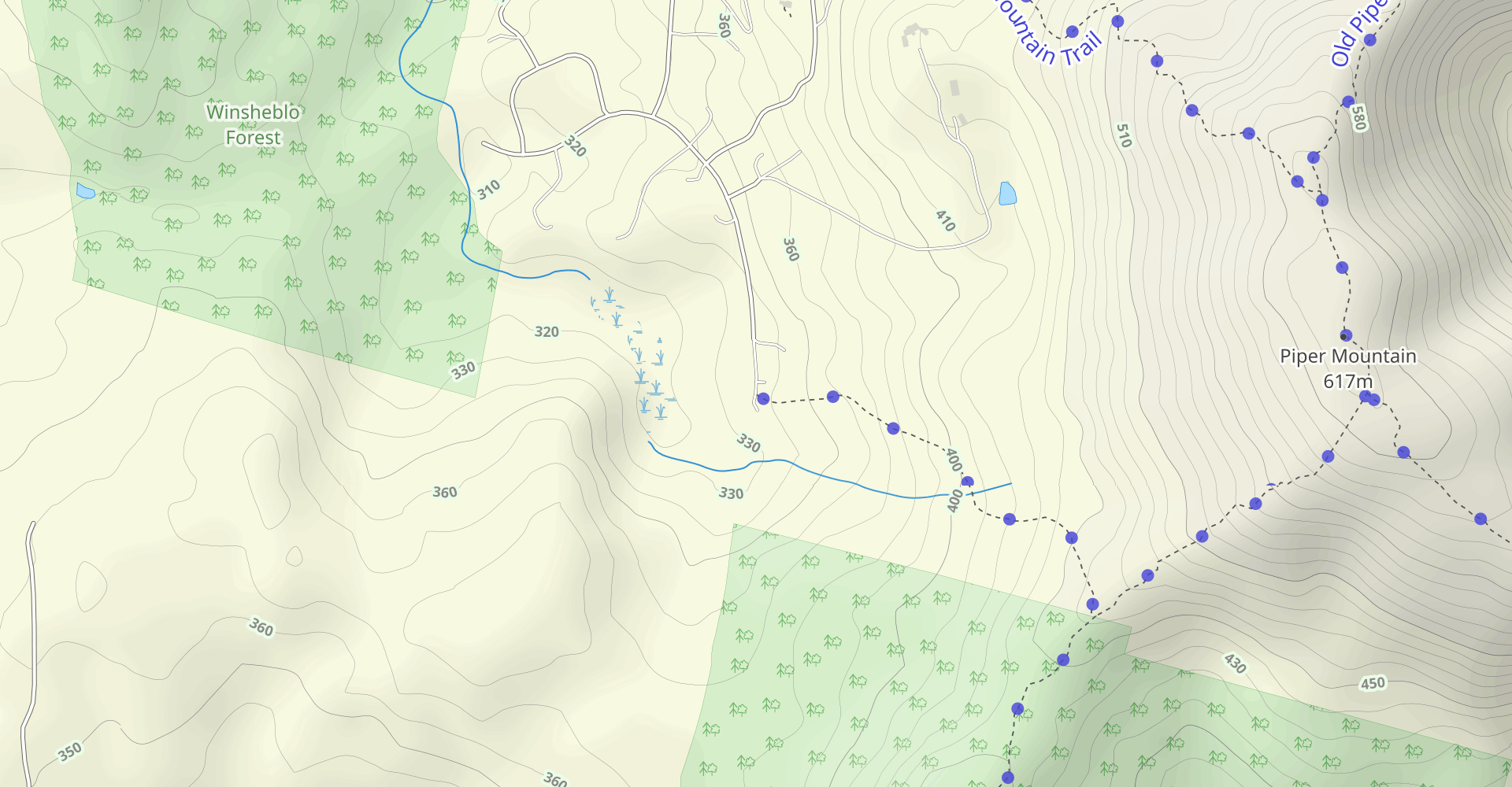 Piper to Sweet to Whiteface via Whiteface Trail