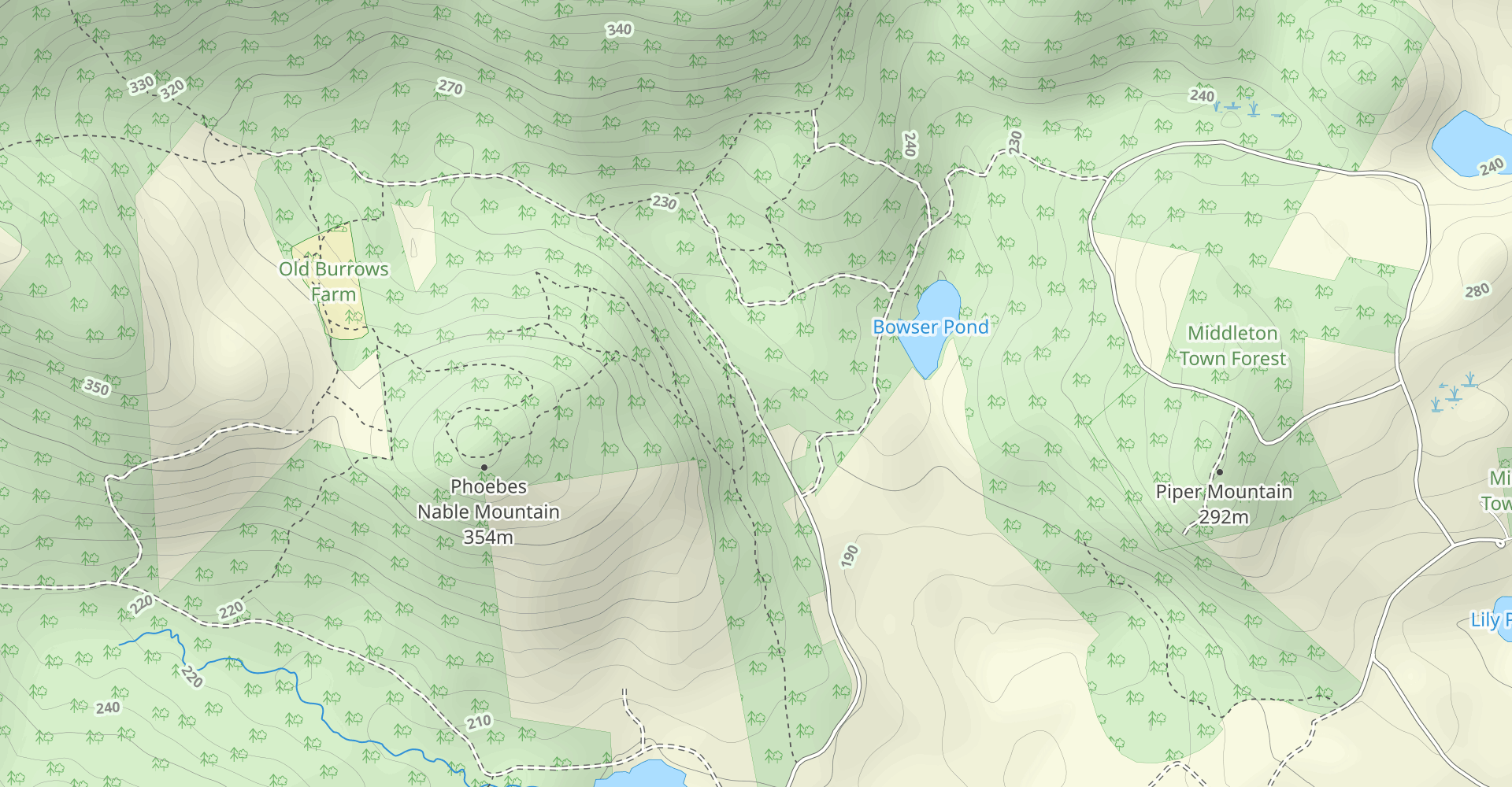 Phoebes Nable Mountain Trail Loop