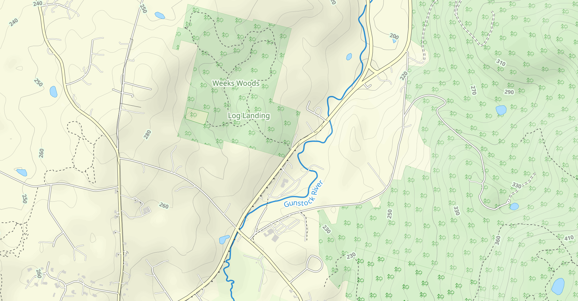 Yellow Lower and Blue Upper Loop