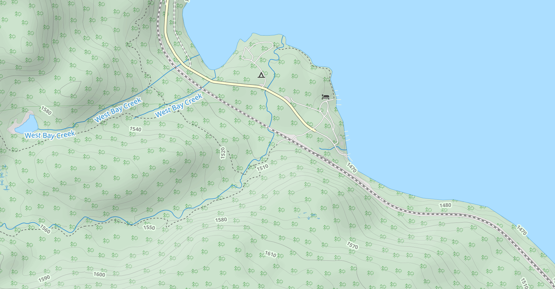 Odell Lake to Marie Lake Trail