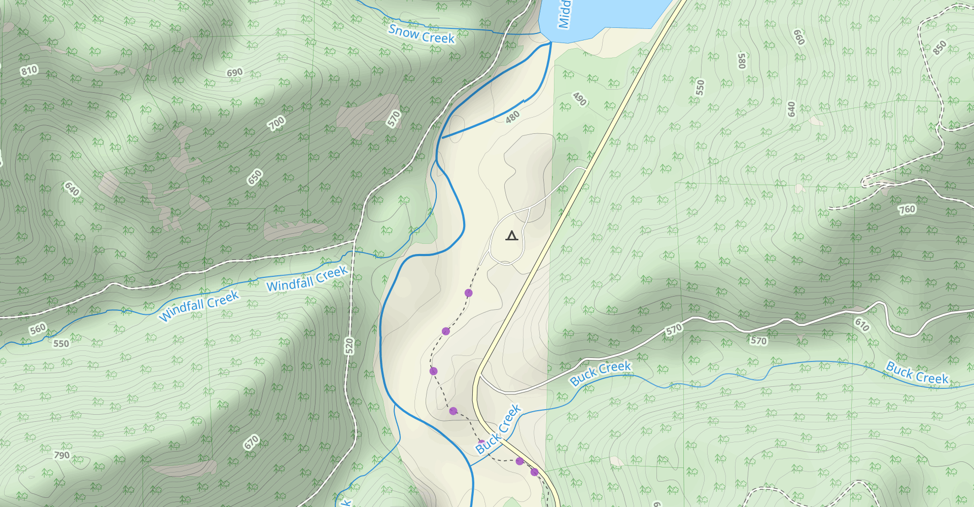 Sand Prairie to Butcherknife Creek Trail