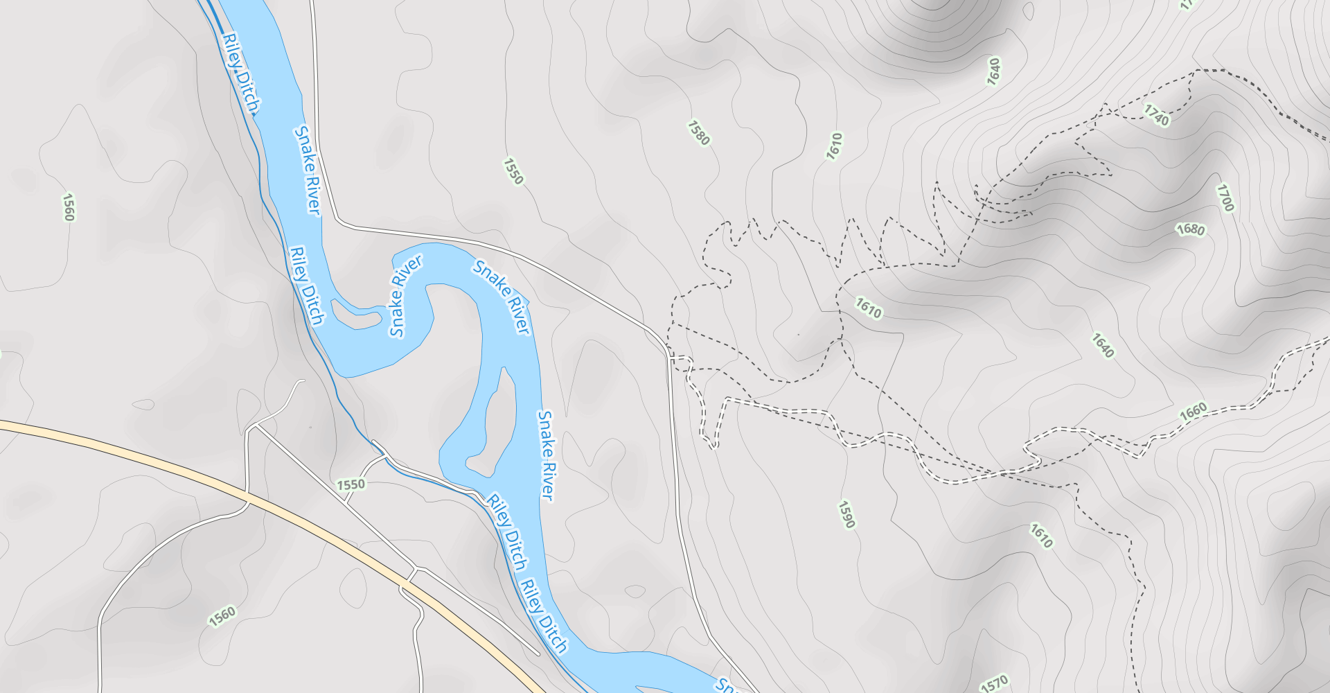 Sidewinder Trail to Stinking Springs