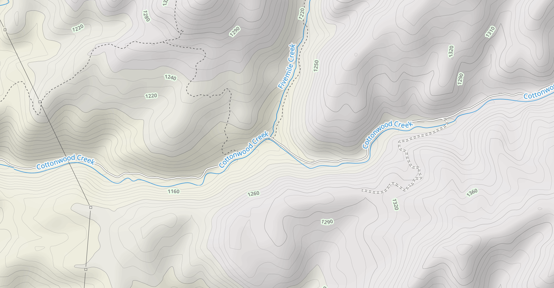 Five Mile Gulch, Watchman, and Three Bears Loop