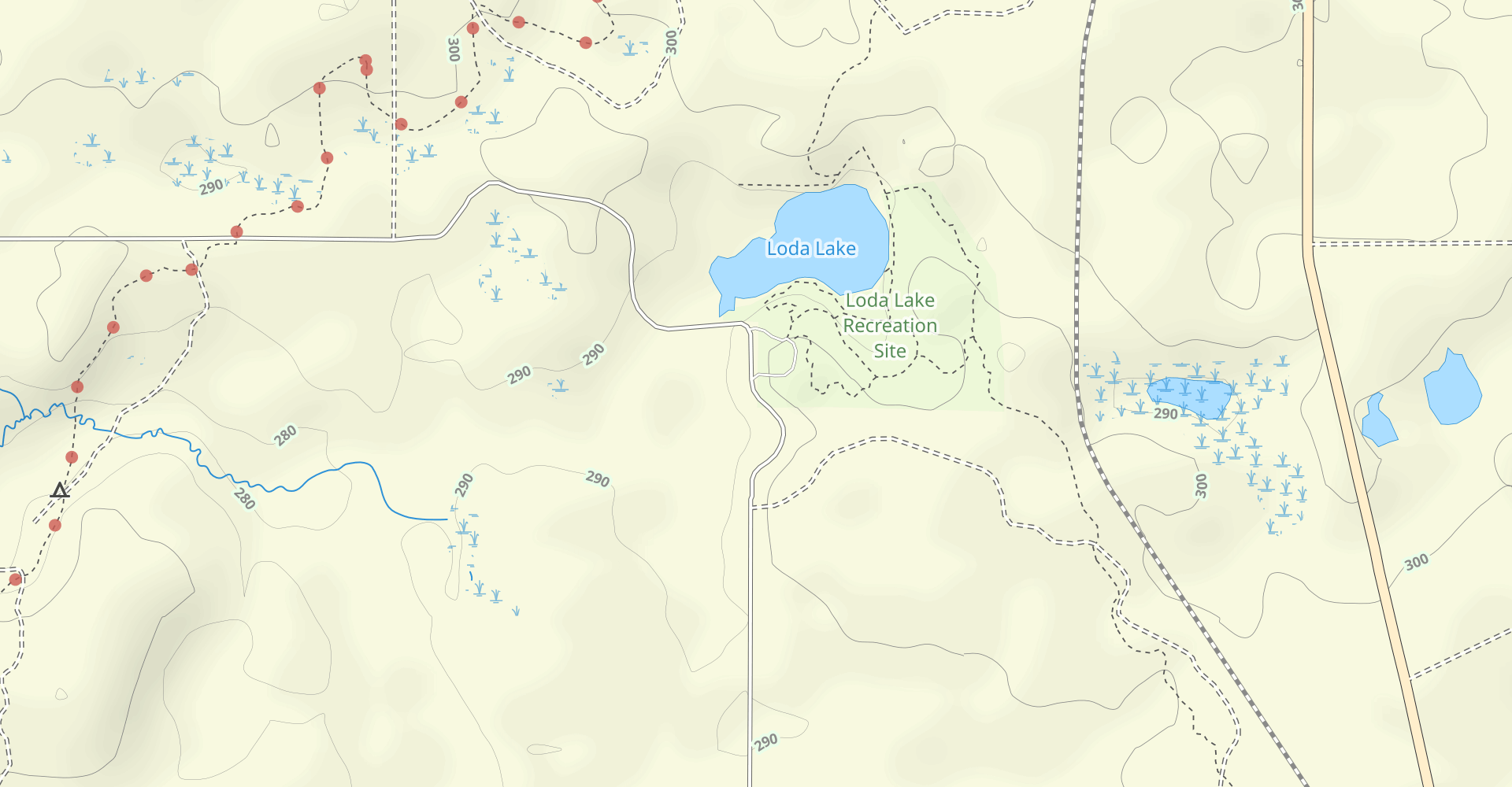 Birch Grove Connector Trail and North Country Trail Loop