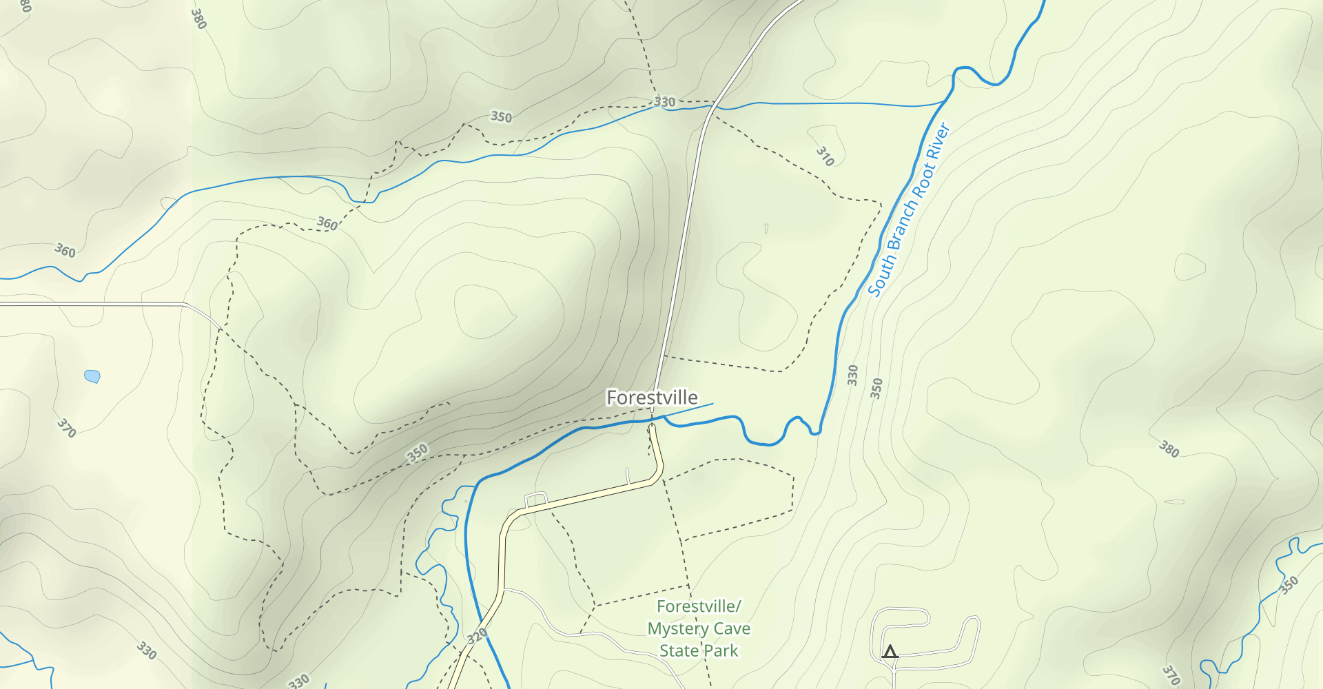 Sugar Camp Hollow and Big Spring Trail