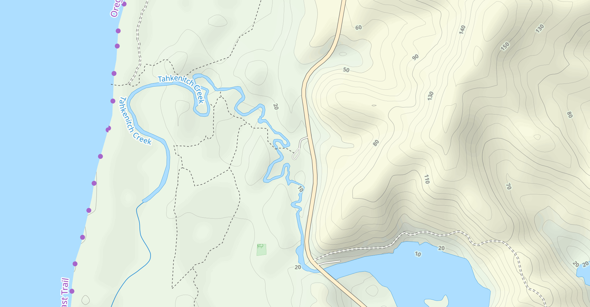 Tahkenitch Creek Trail