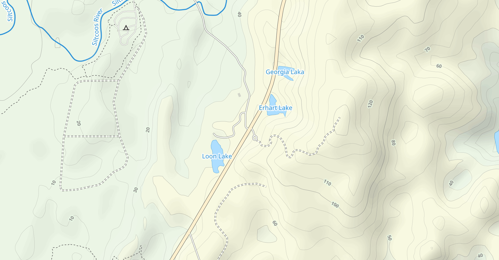 Siltcoos Lake Trail