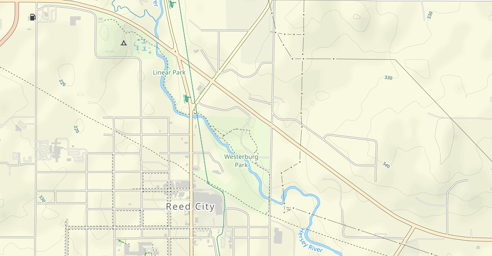White Pine Trail: Reed City to Cadillac