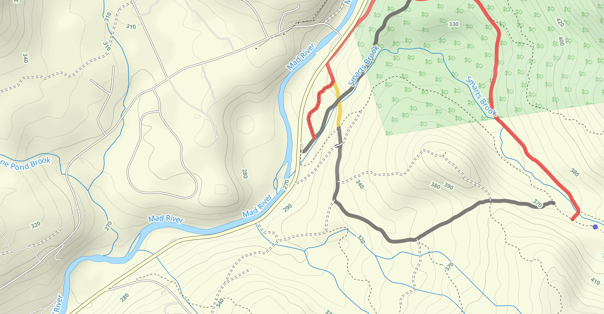 Pine Flat to Tritown XC Trail