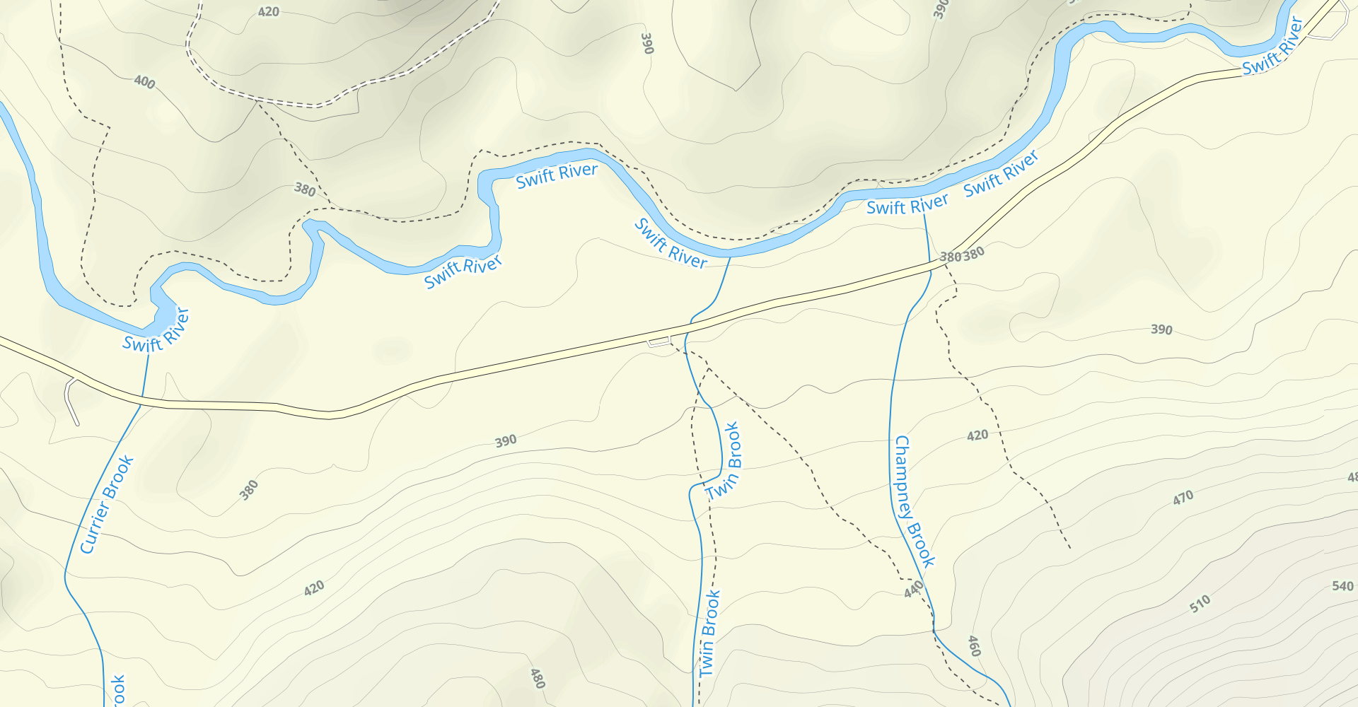 Champney Falls - Bolles Chocura Loop