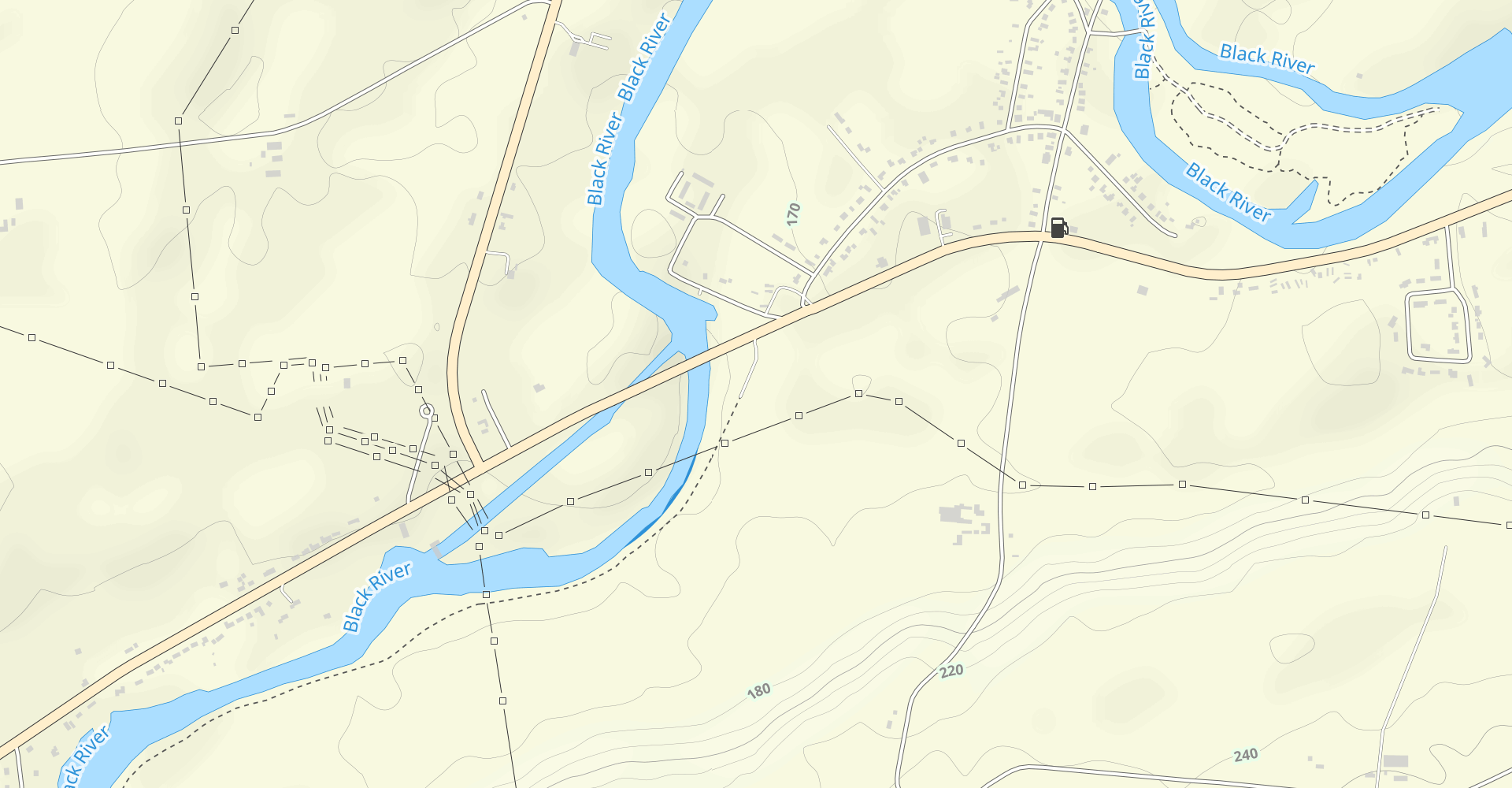 Black River Trail: Black River to Watertown