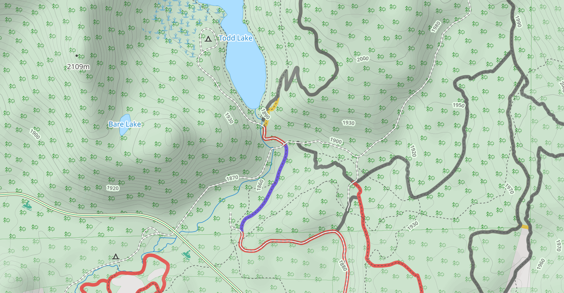 Todd Lake Loop Trail