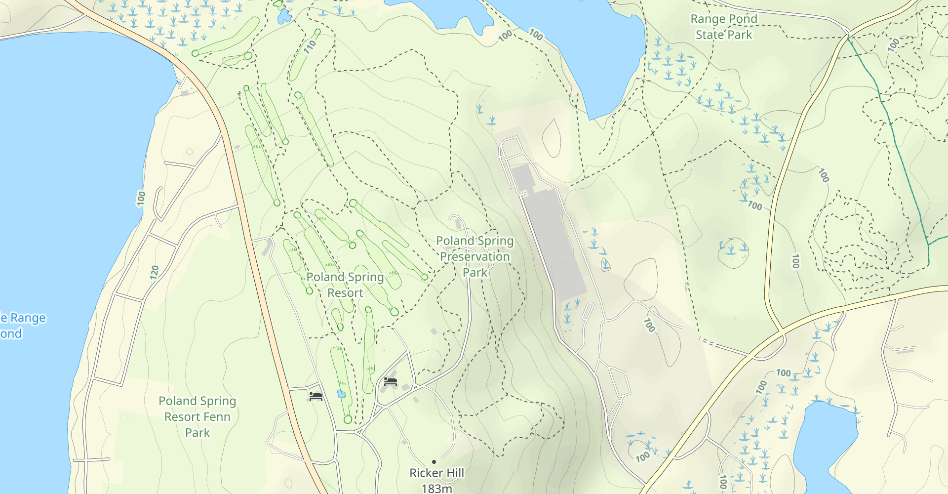 Poland Spring Hiking Trails