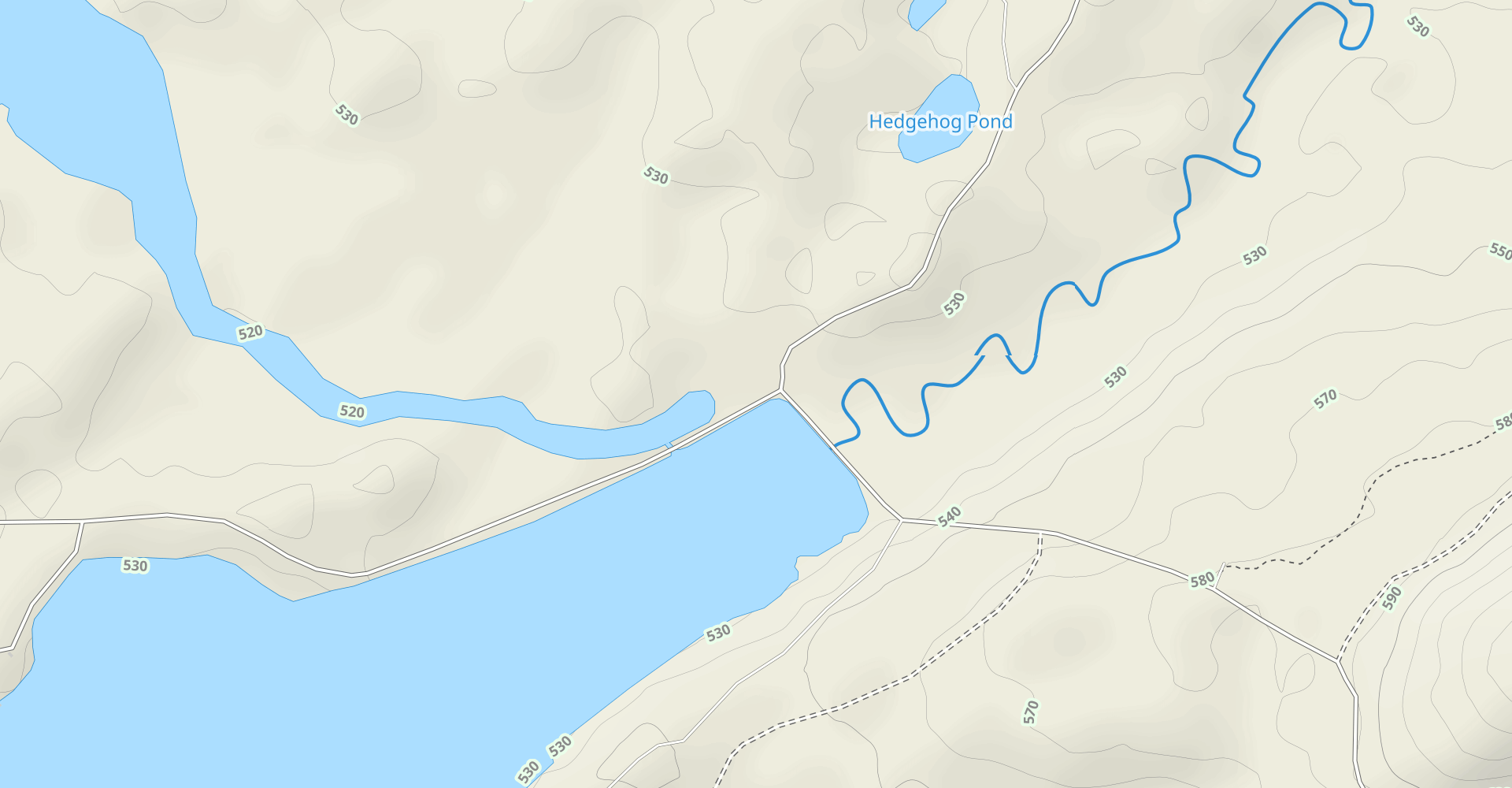 Little Tupper Lake, Round Lake, and Rock Pond