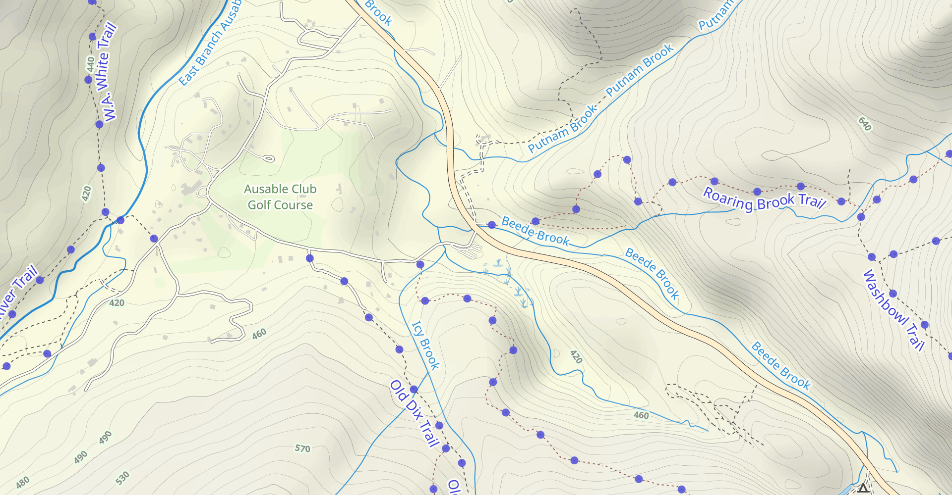 Weston Trail to Round Mountain