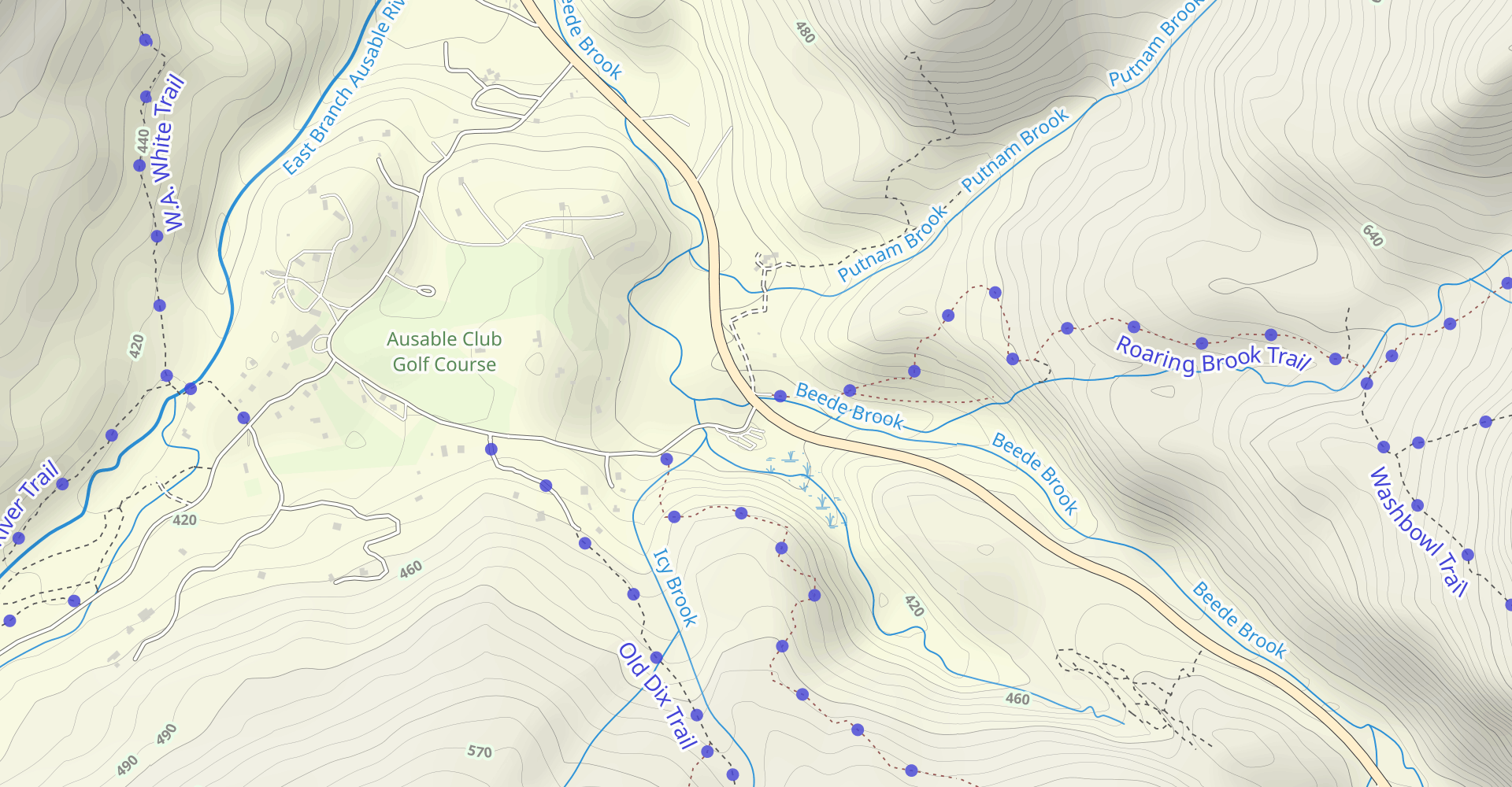 Roaring Brook Trail to Giant Mountain