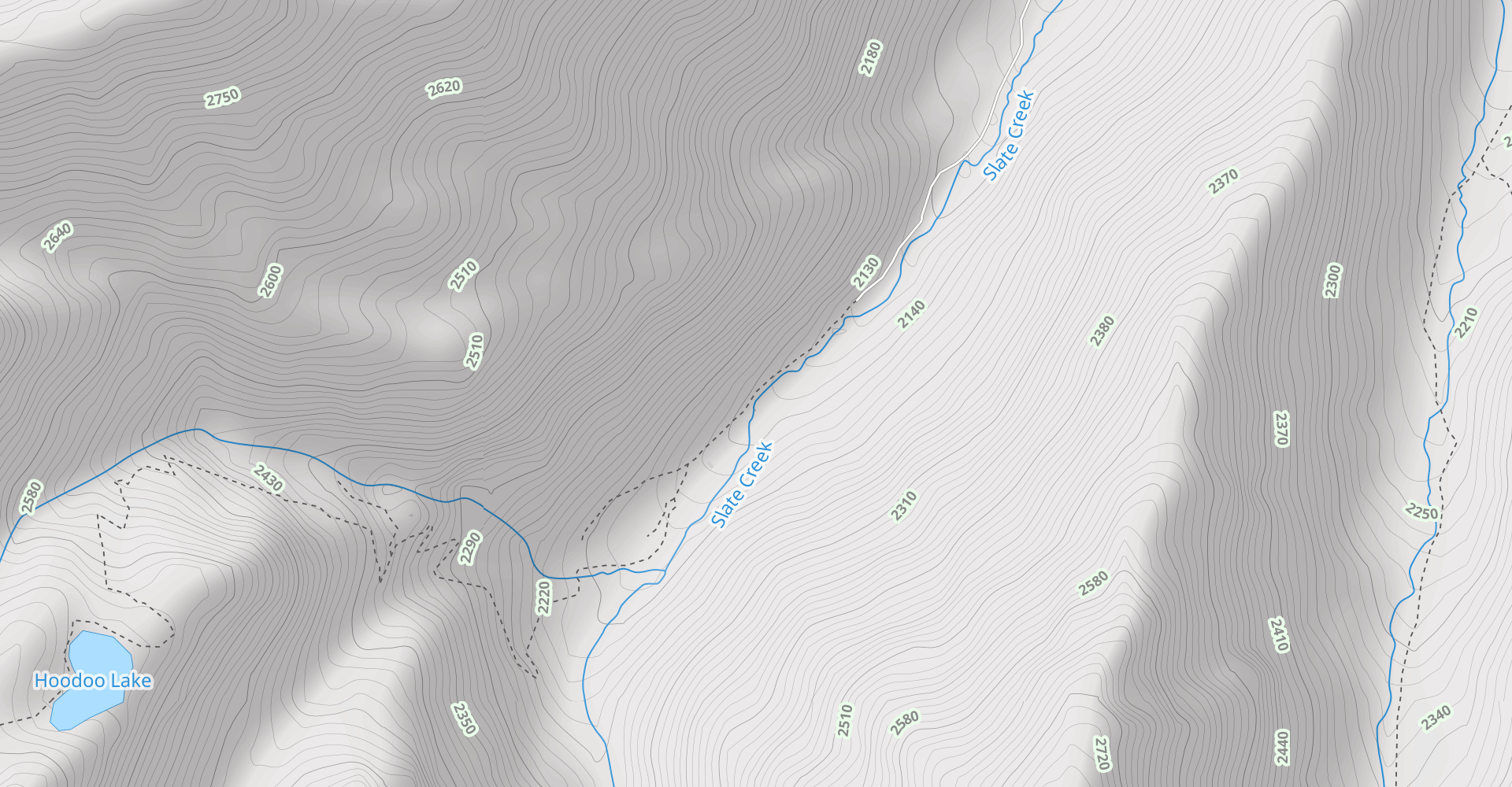 Slate Creek (Hoodoo) Hot Spring