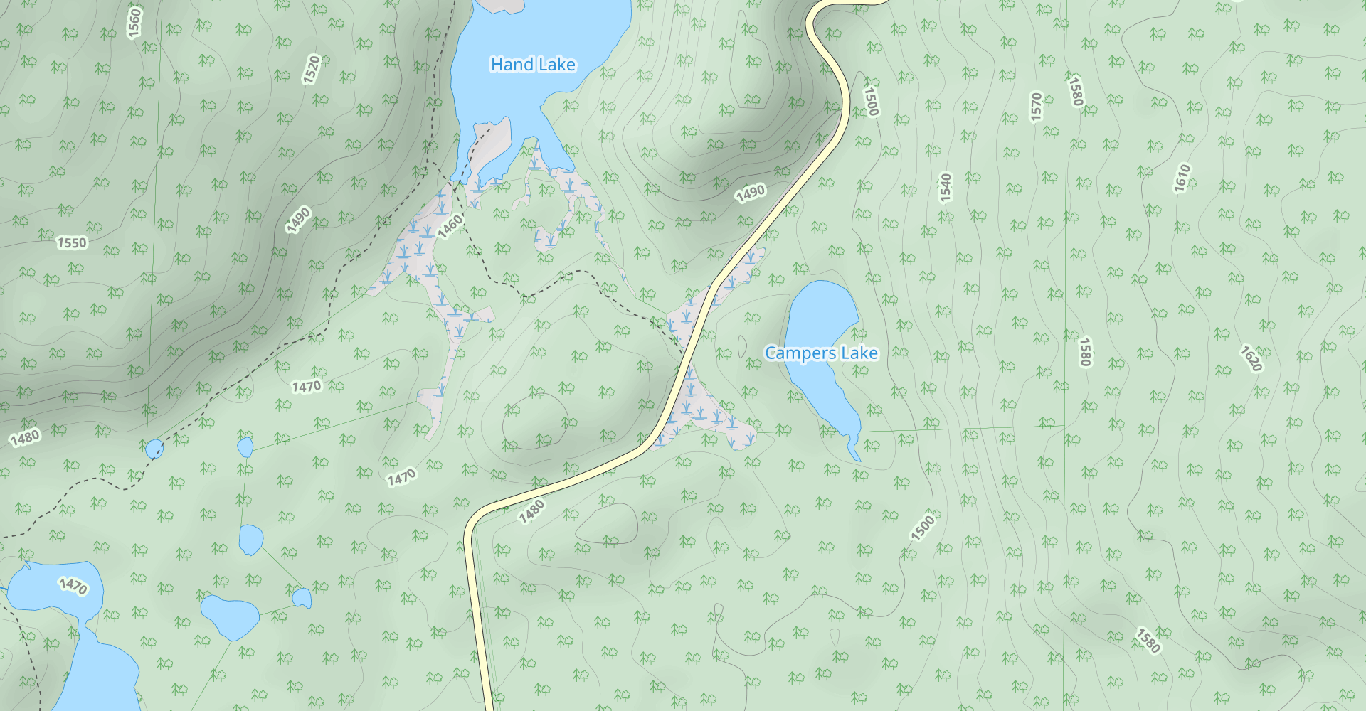 Hand Lake Trail