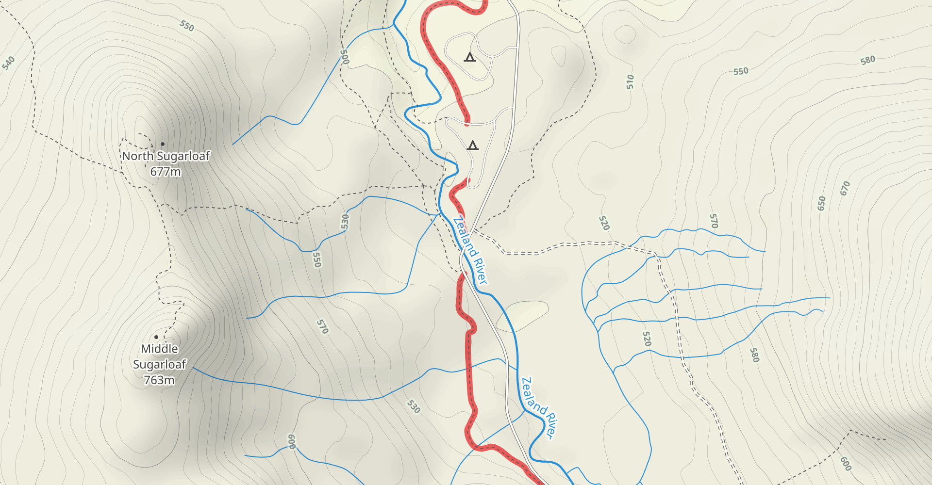 Middle Sugarloaf Trail