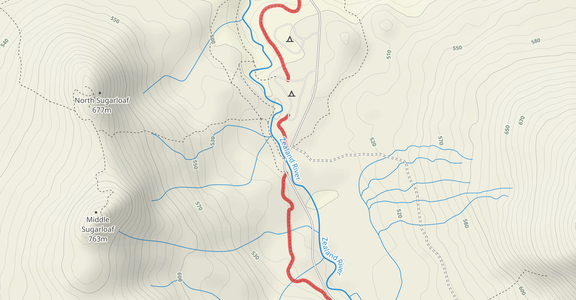 North and Middle Sugarloaf via Sugarloaf Trail