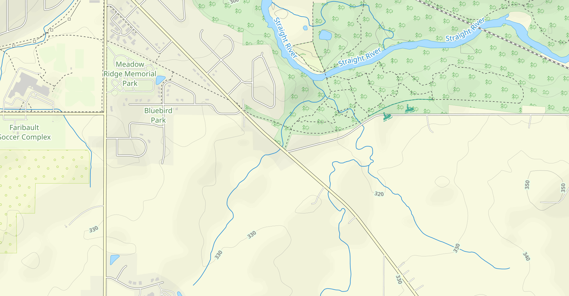 Cardinal and River Bend Trail Loop