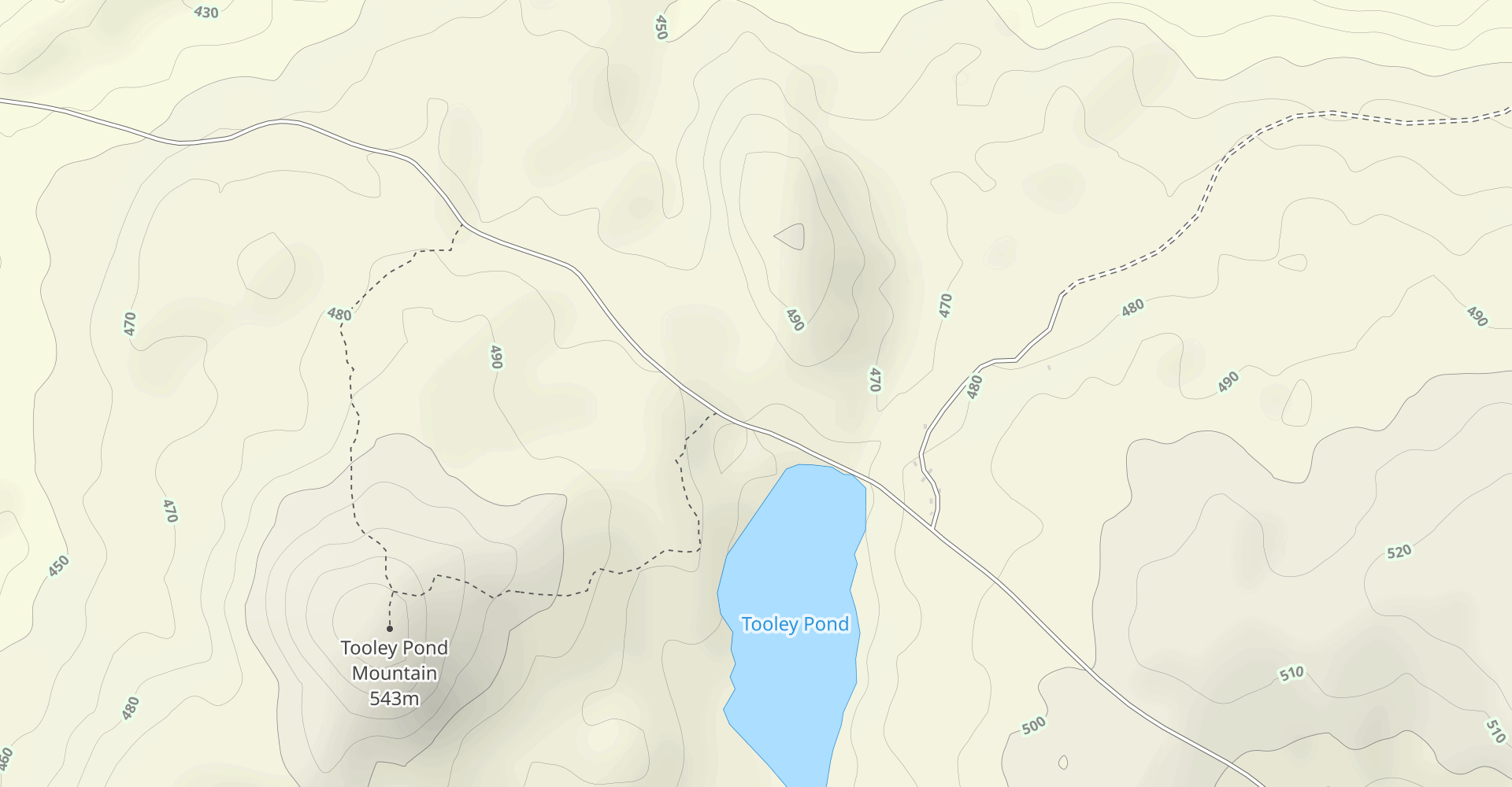 Tooley Pond Mountain Trail Loop
