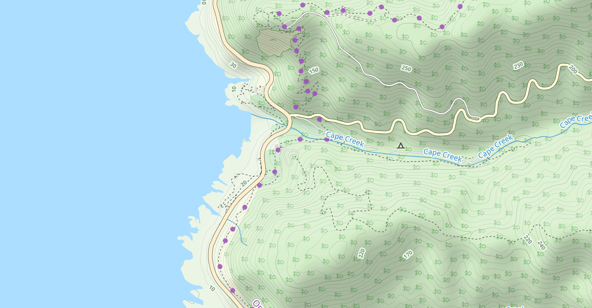 Cooks Ridge Trail via Discovery Loop Trail