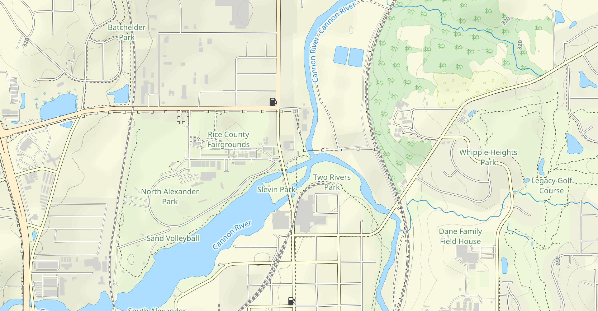 Straight River Trail and Alexander Park Trail