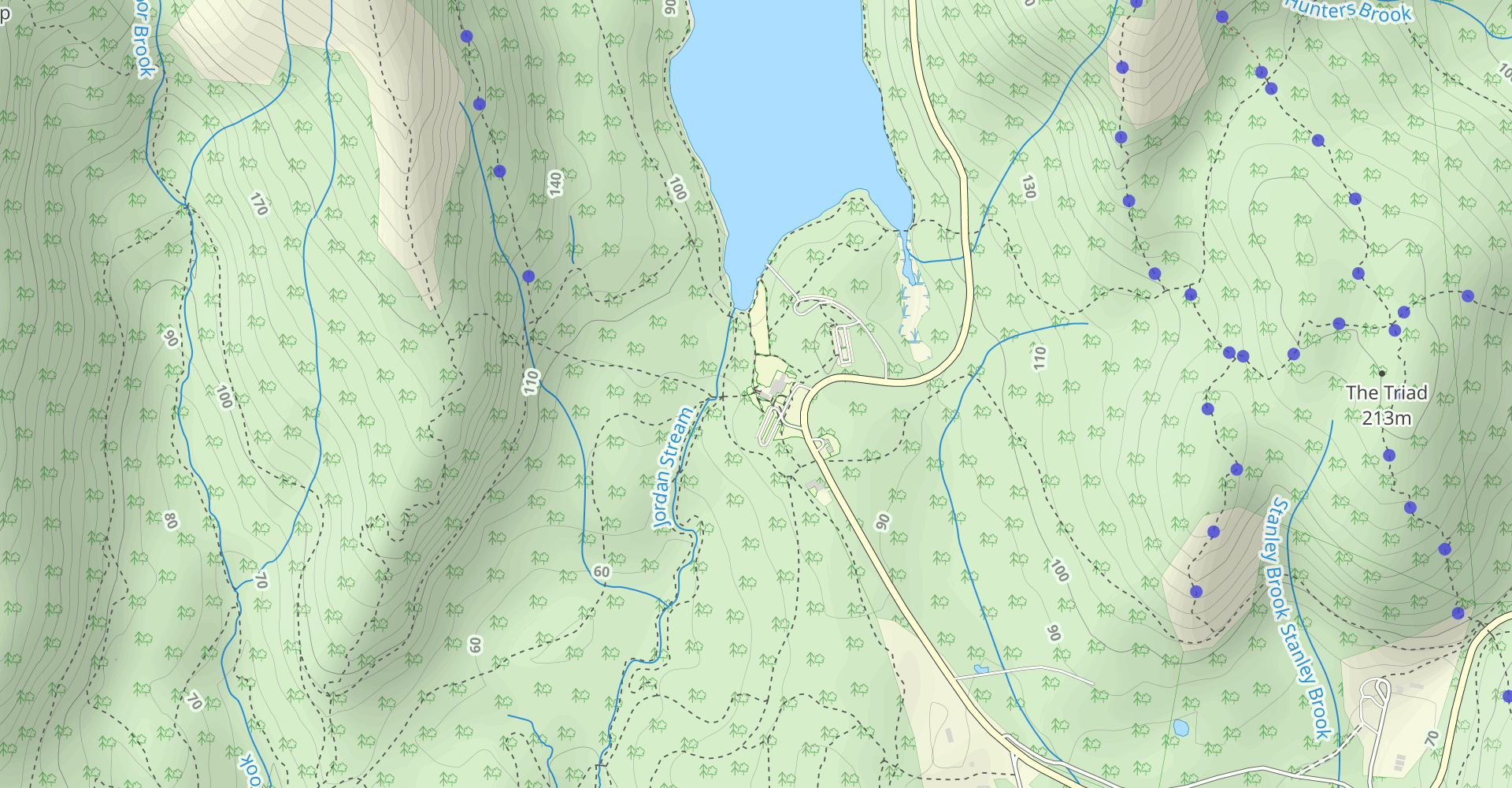 Jordan Cliffs Trail to Penobscot Mountain
