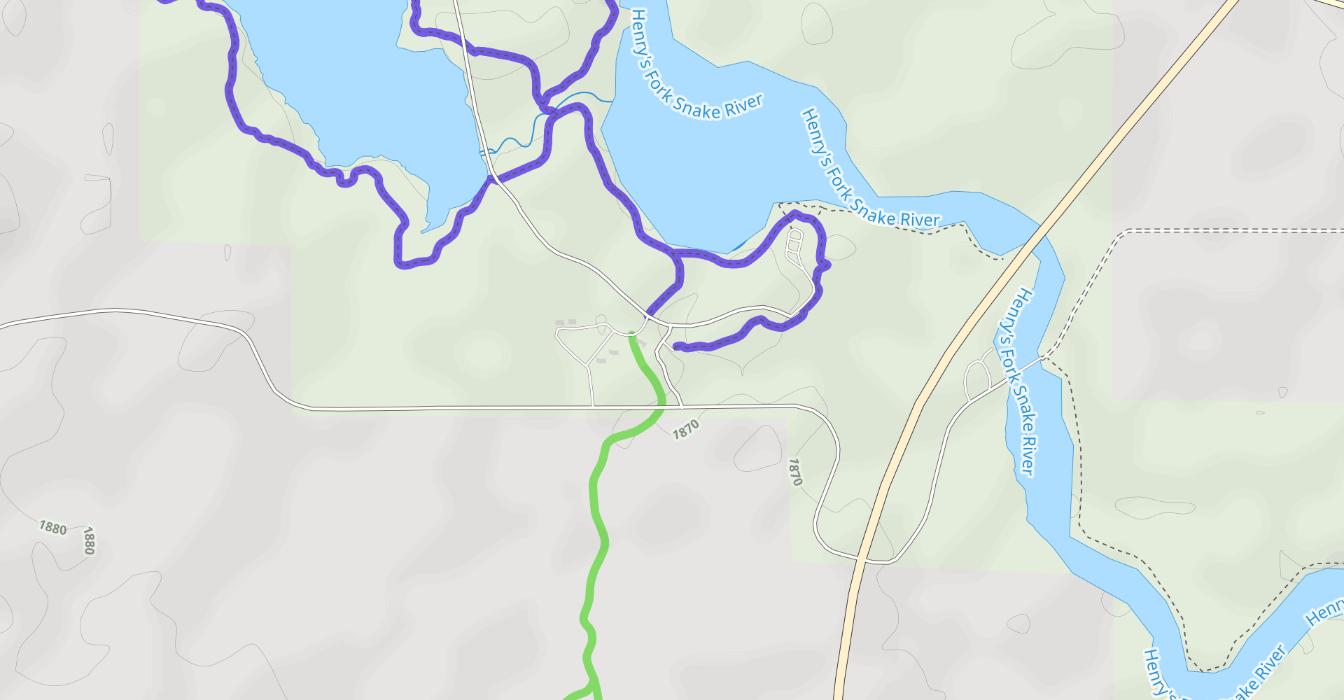 Silver Lake Trail and Thurmon Creek Loop