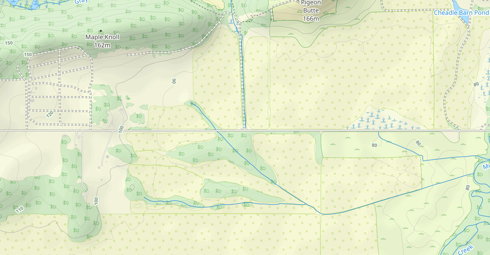 Beaver and Cattail Ponds Trail