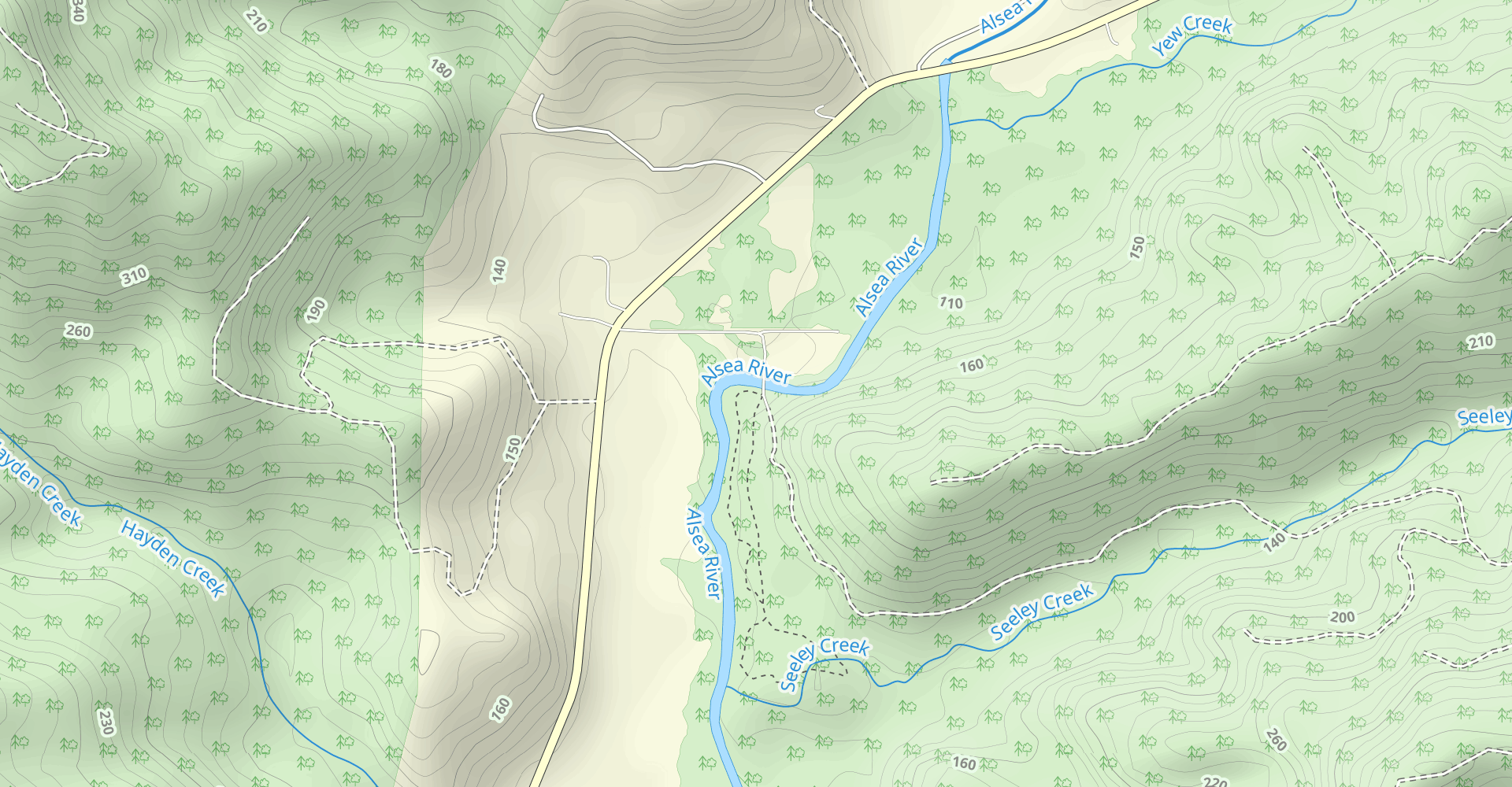 Alsea River Loop