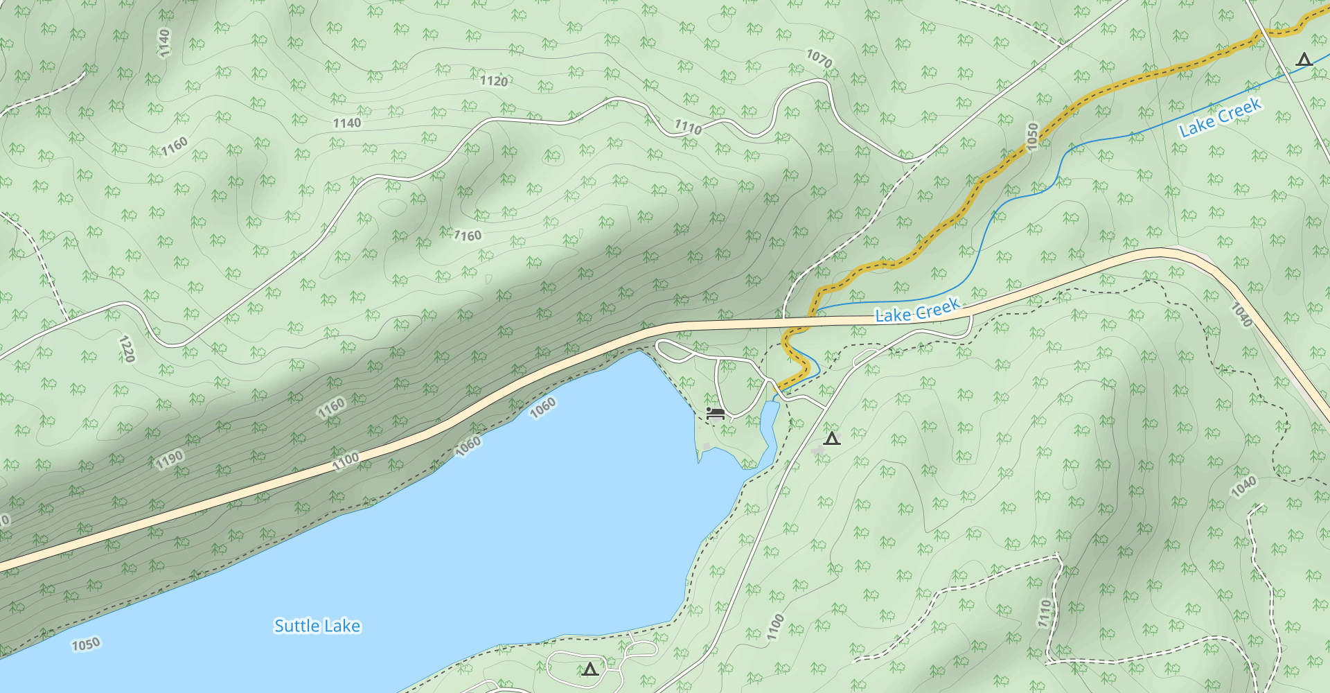 Suttle Lake Loop Trail