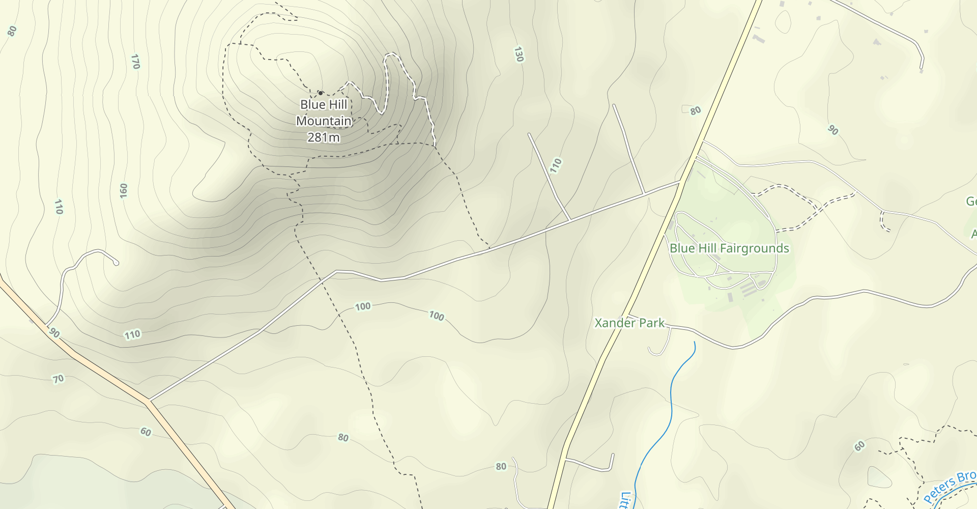 Blue Hill Mountain Loop