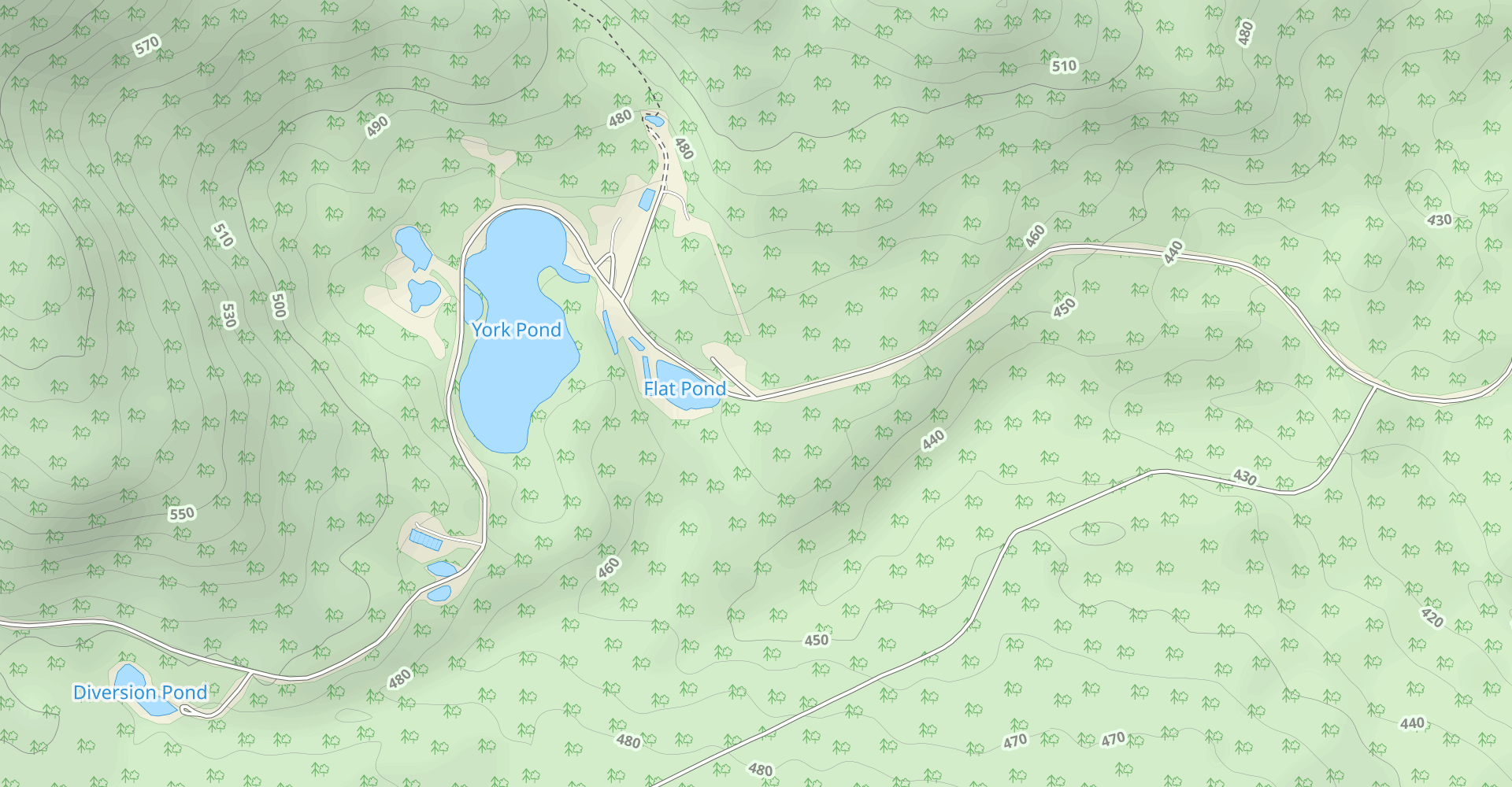Mill Brook Trail to Roger's Ledge to Unknown Pond Trail Loop