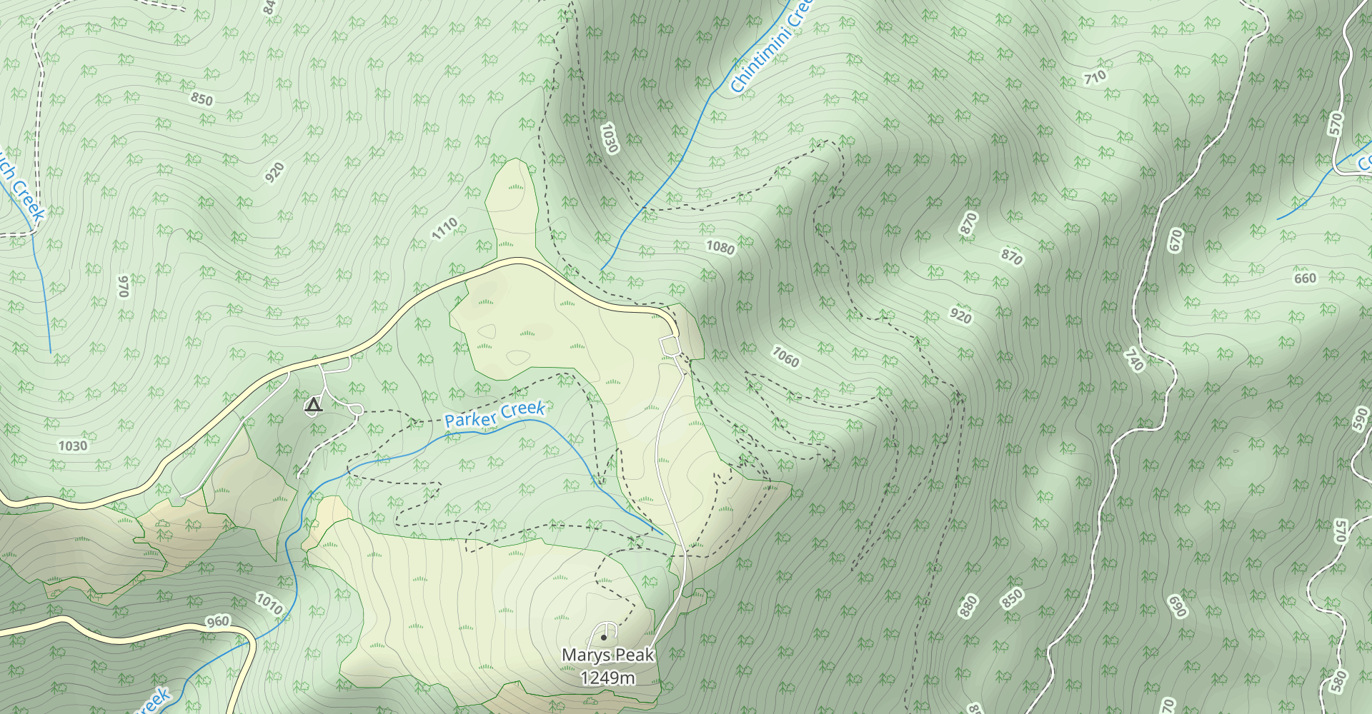 Marys Peak Road