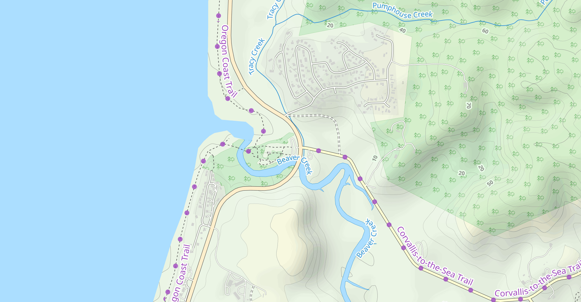 Ona Beach to Seal Rock
