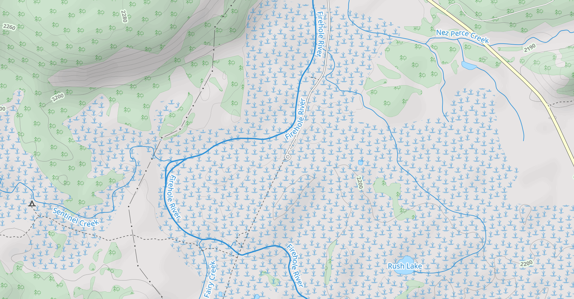 Sentinel Meadows to Queen's Laundry