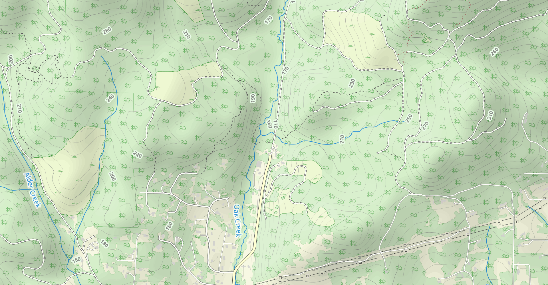 Patterson Road to Dimple Hill