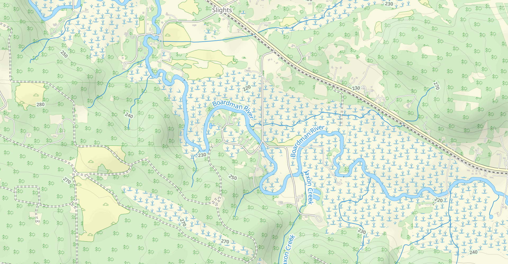 Boardman River: Shumsky to Beitner