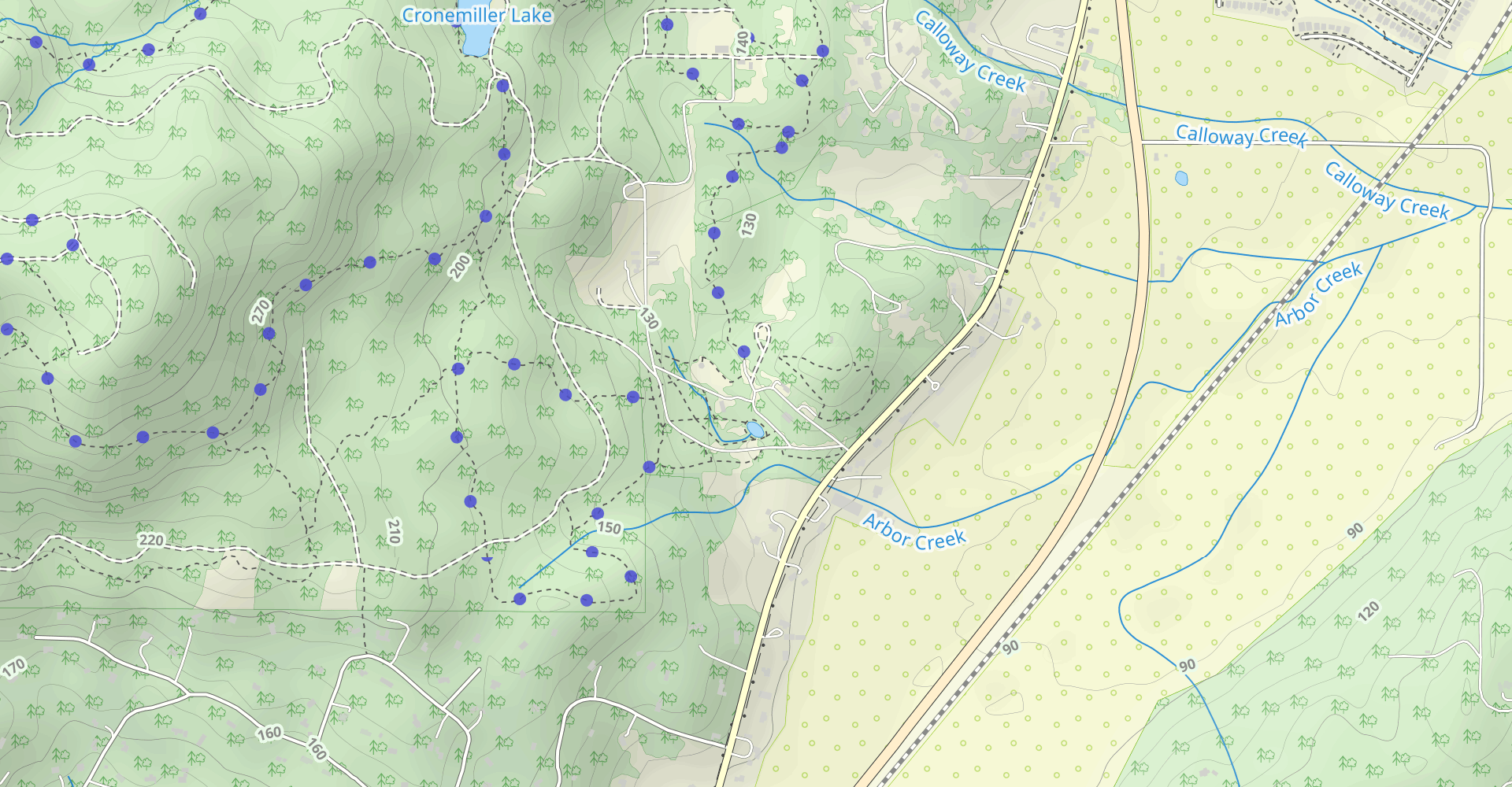 Calloway Creek Trail Loop