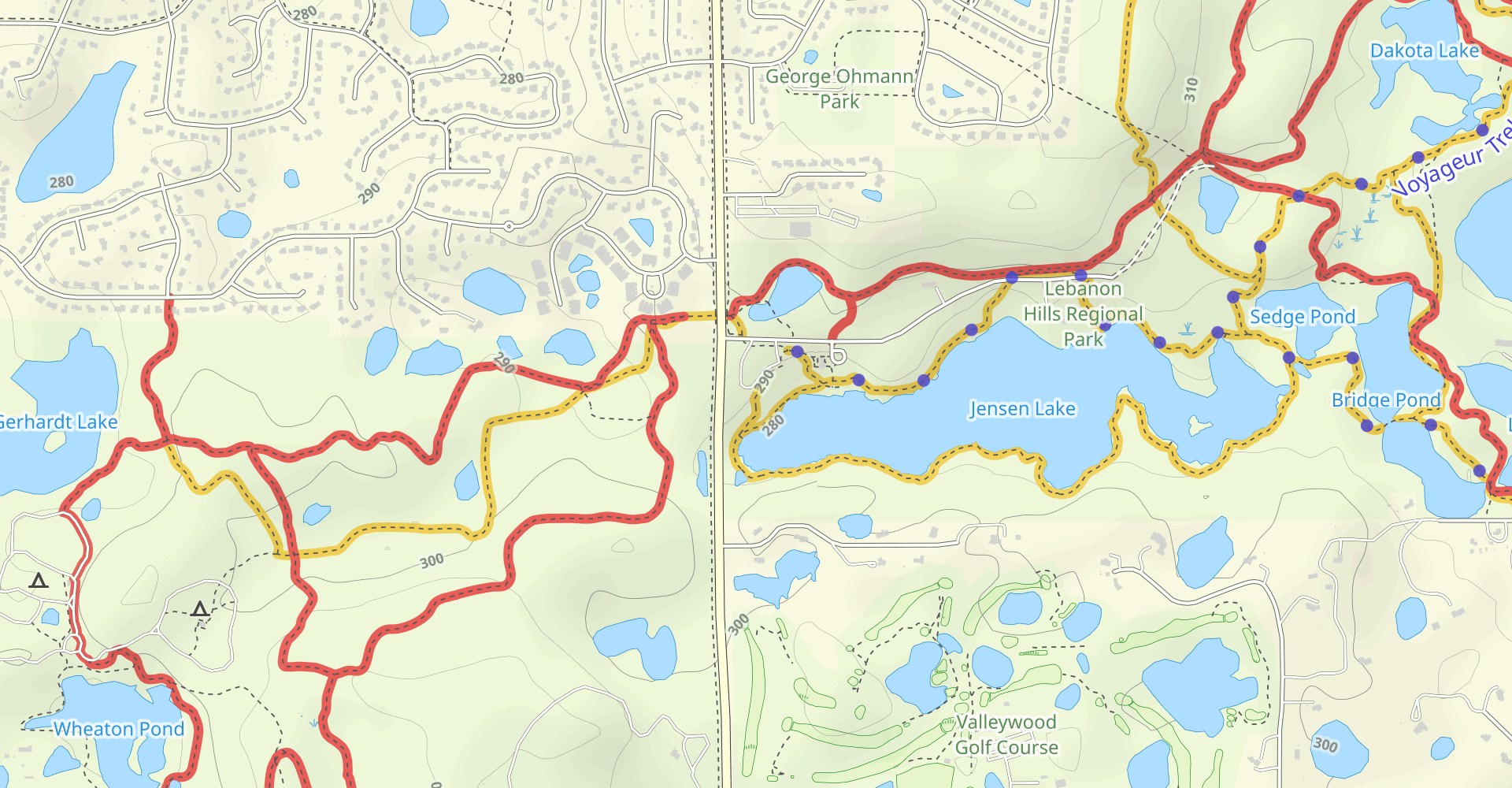 Jensen Lake Trail
