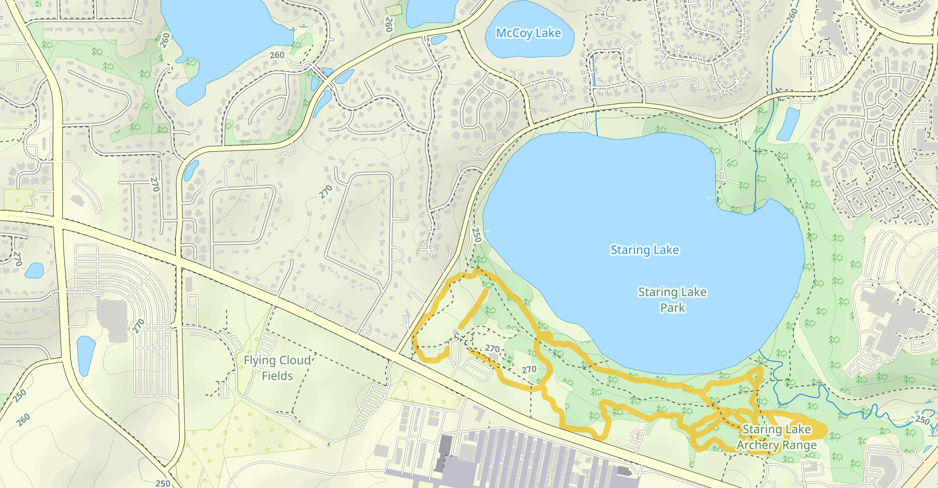 Staring Lake Loop