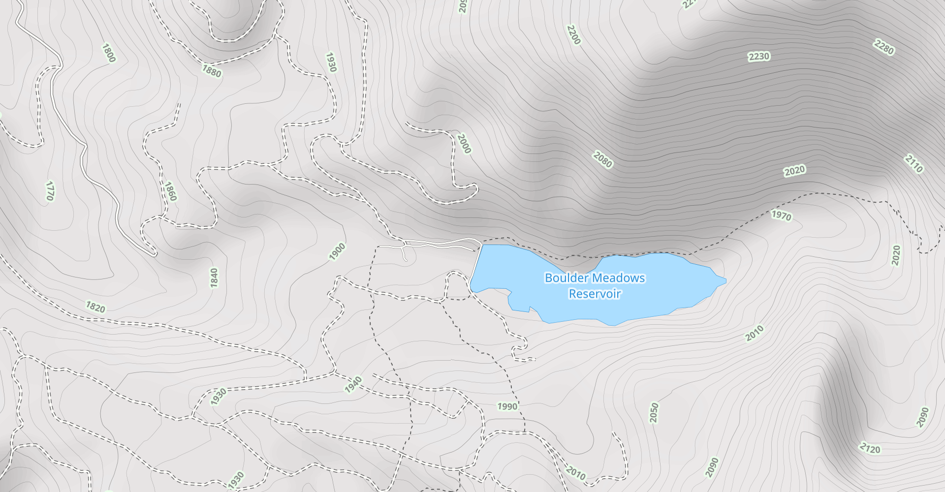 Summit Lake and Buckhorn Summit Trail